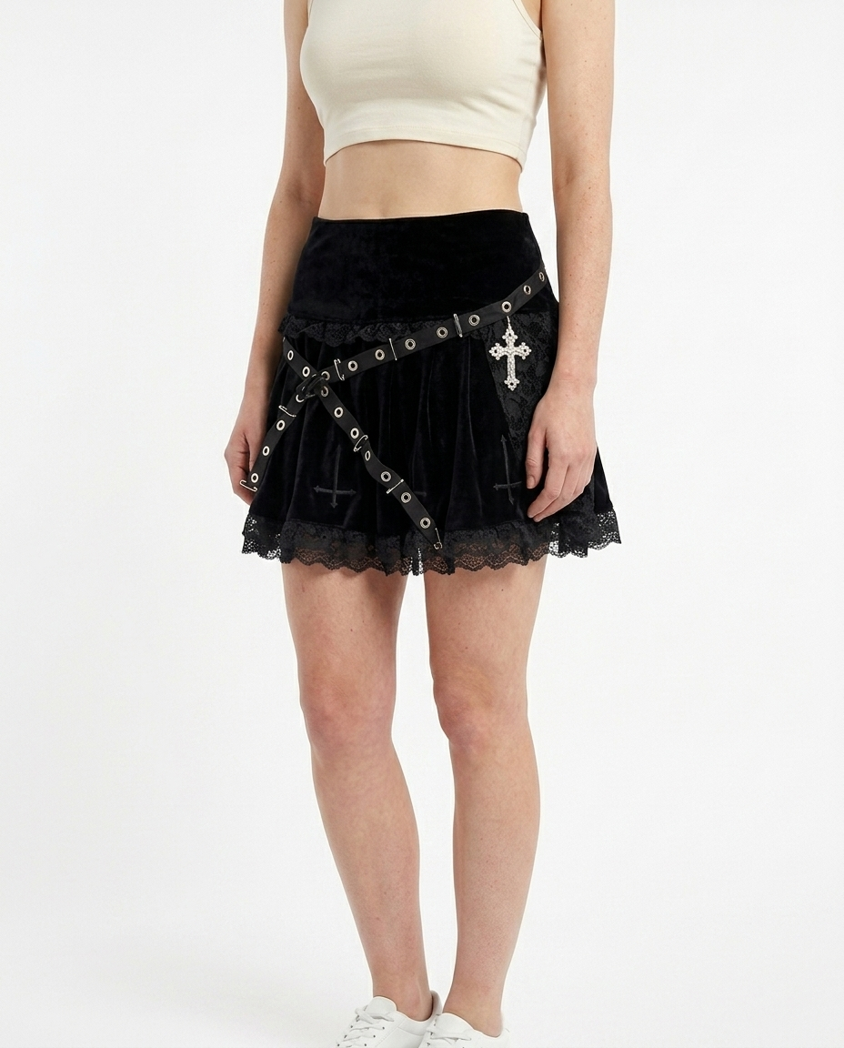 Hallowed Chain Skirt