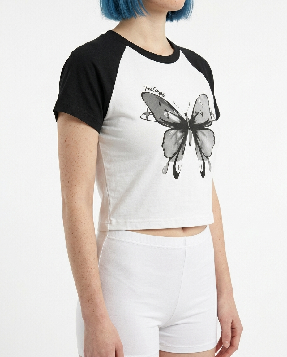 Ethereal Melancholy Crop Top