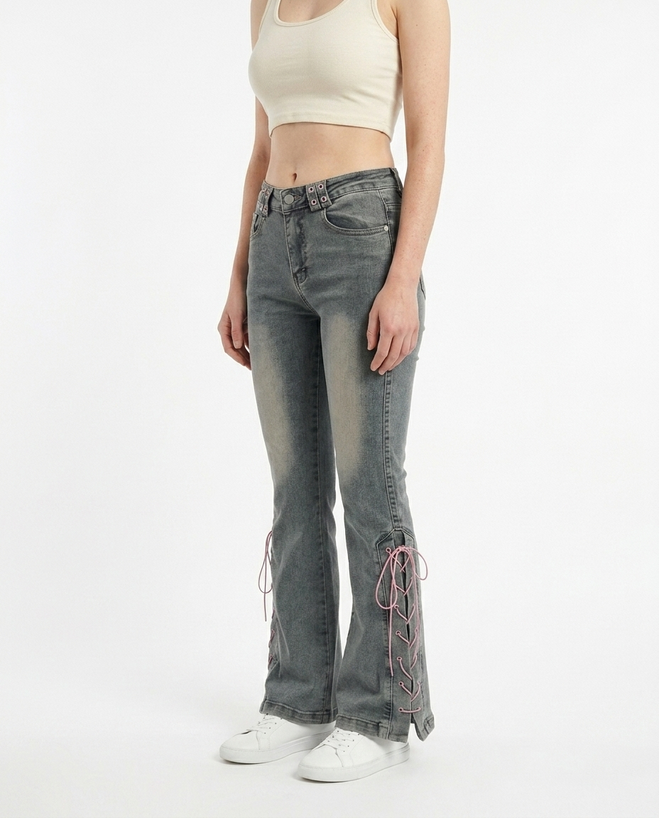 Lacebound Fracture Pants