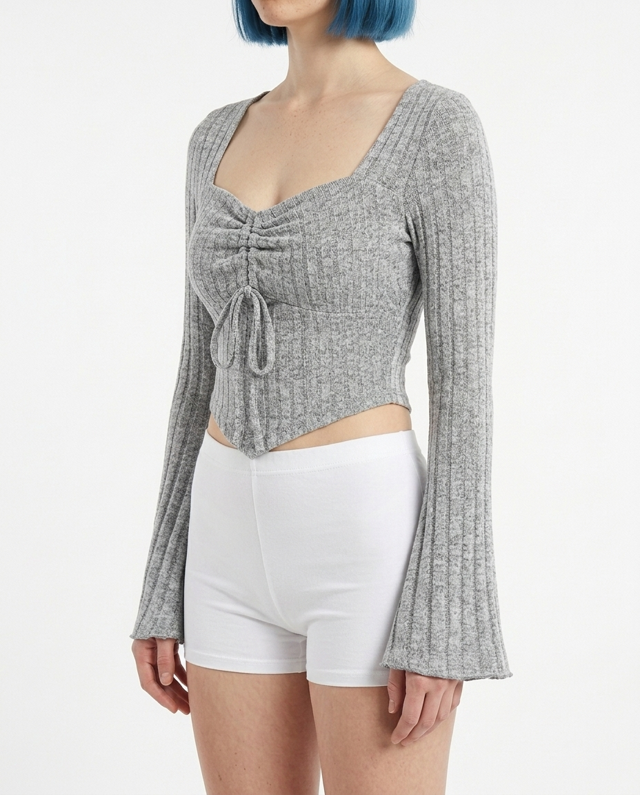 Heathered Dagger Blouse