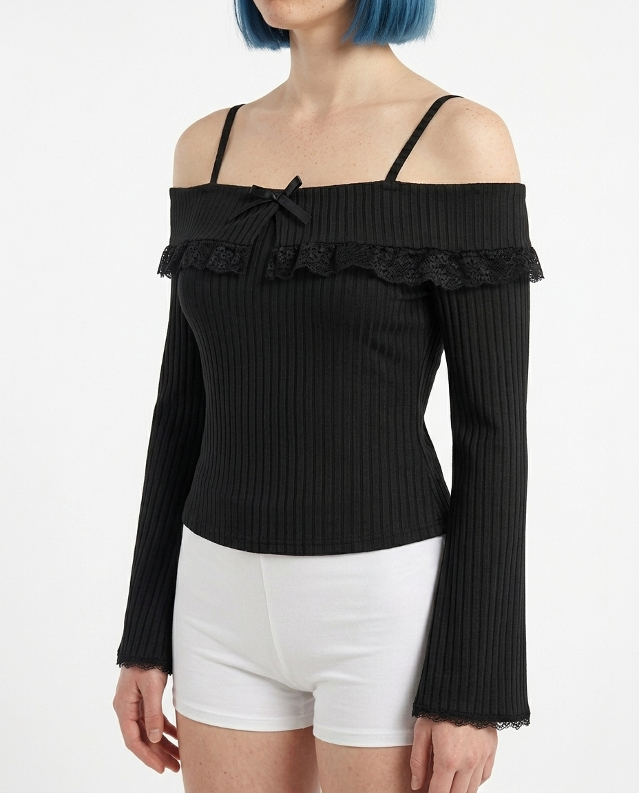 Gutter Coquette Blouse