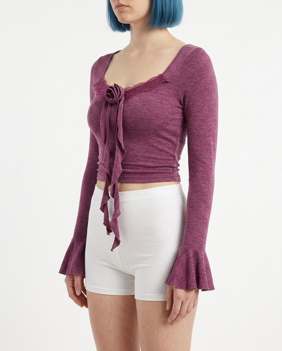 Plum Wither Blouse