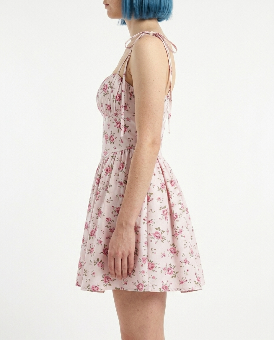 Static Rose Dress