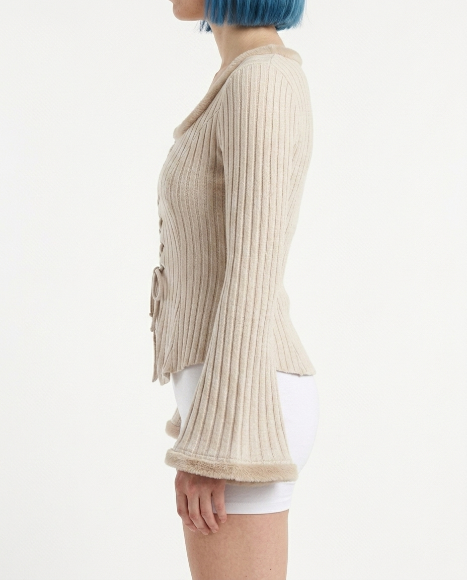 Fawn Binding Blouse