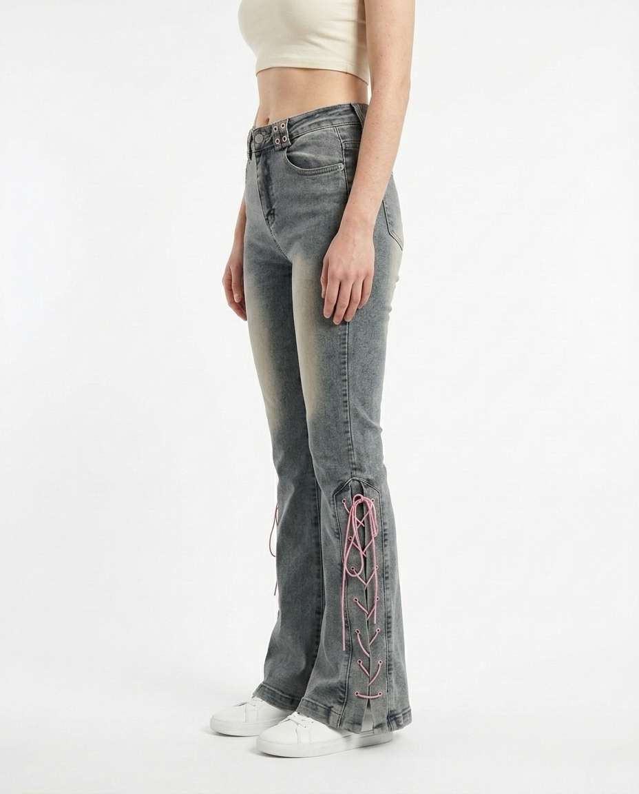 Lacebound Fracture Pants