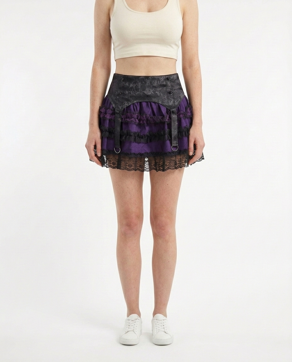 Violet Hex Skirt