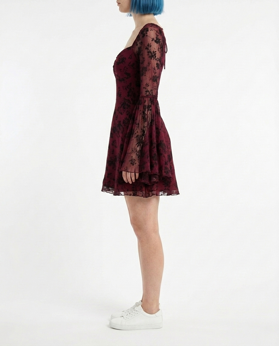 Bloodfall Drape Dress