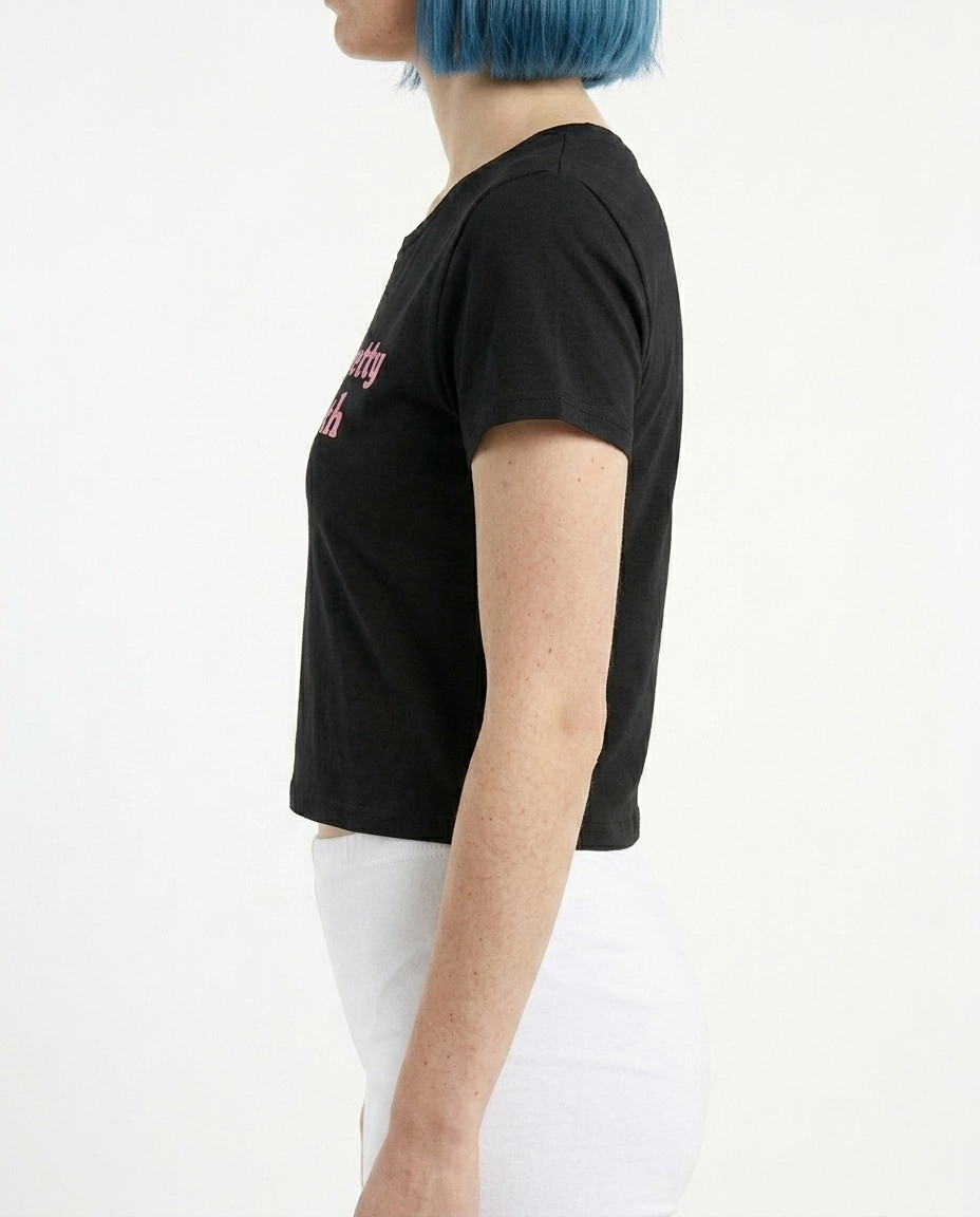Calculus Dropout Crop Top