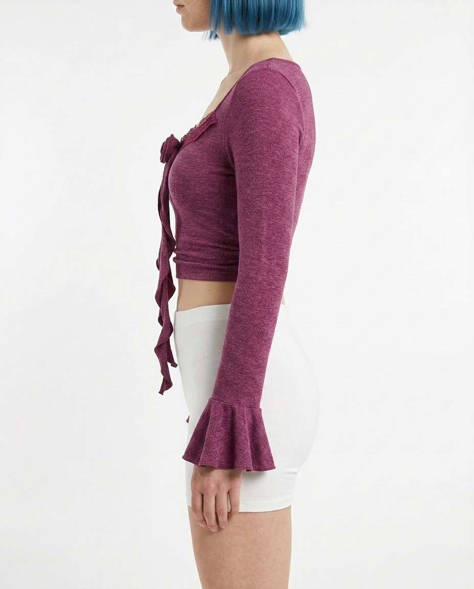 Plum Wither Blouse