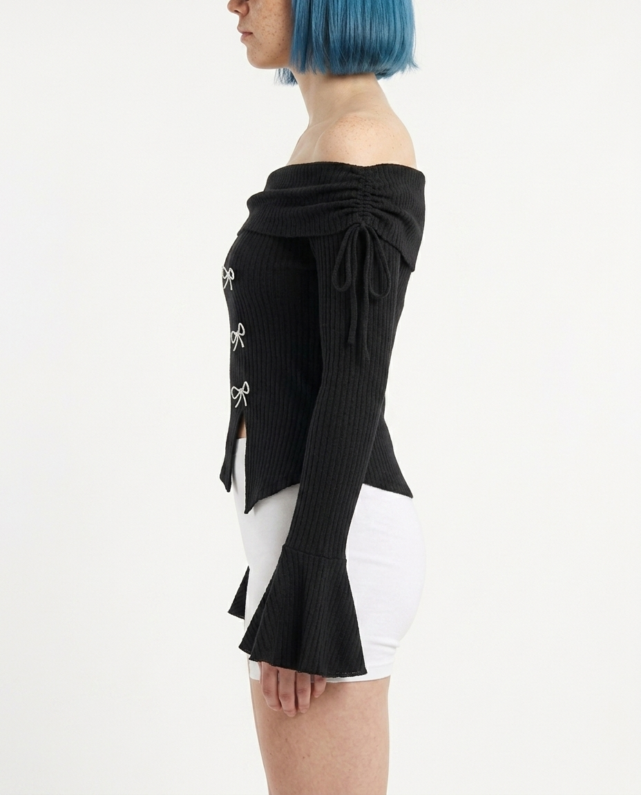 Glittered Fracture Blouse