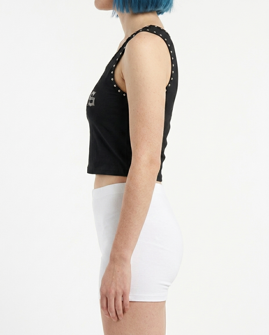 Midnight Poison Crop Top
