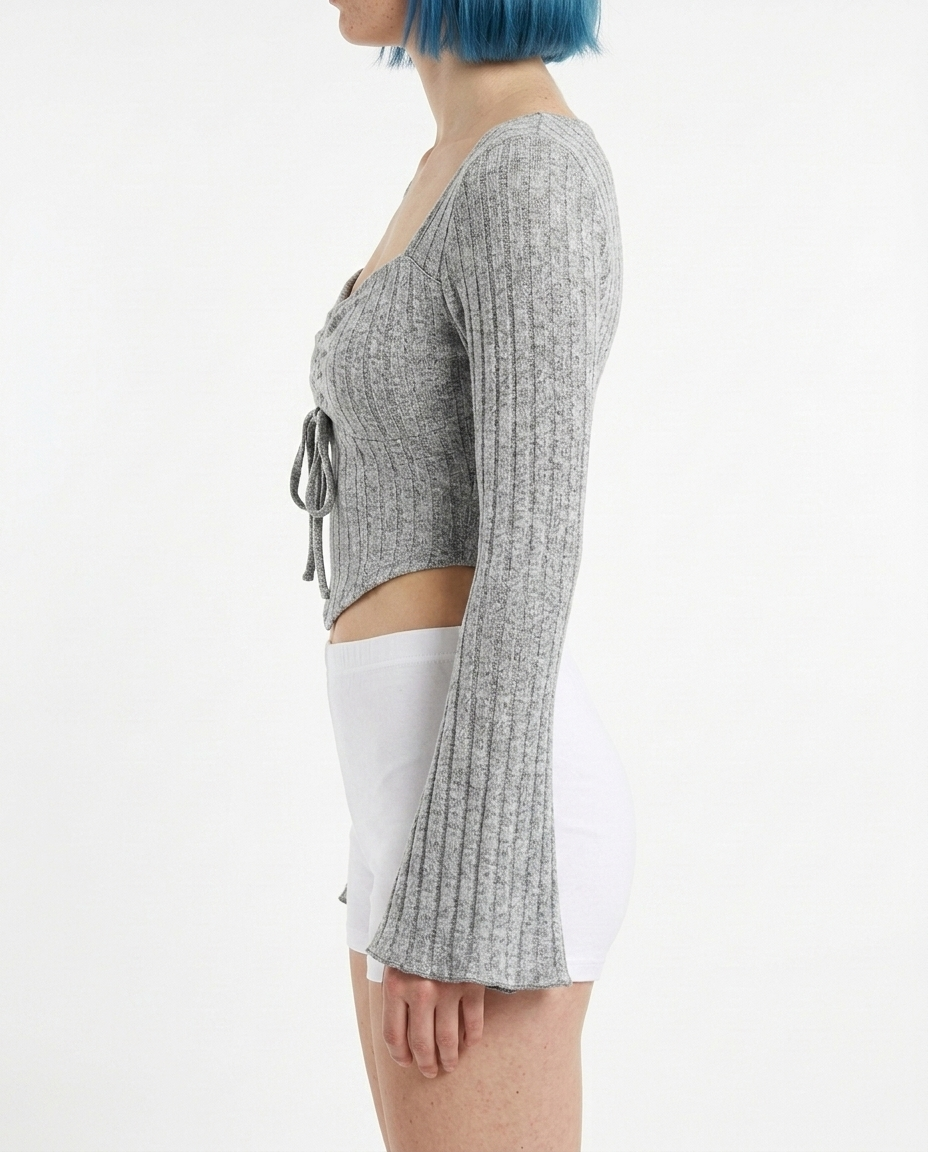 Heathered Dagger Blouse