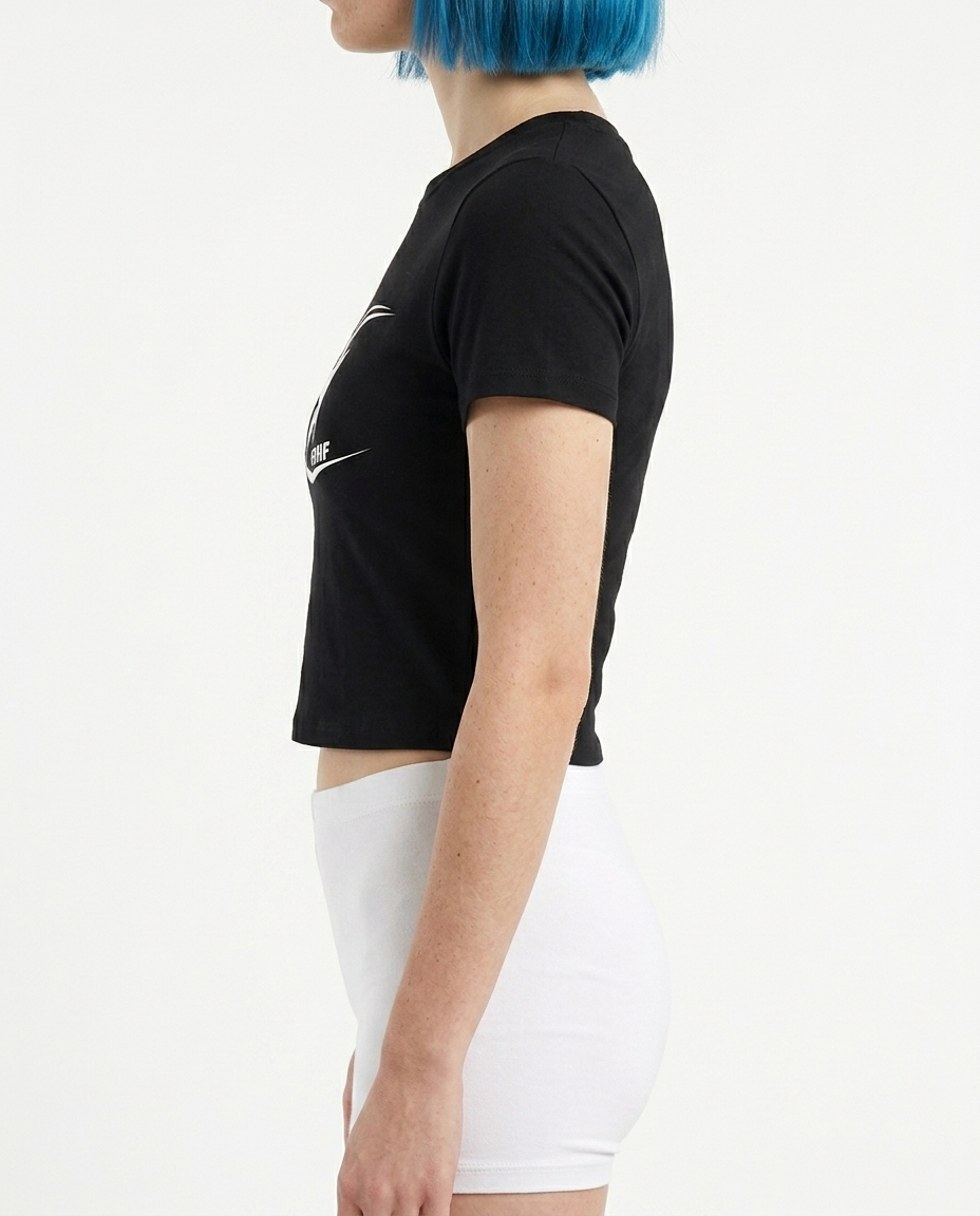 Chrome Velocity Crop Top