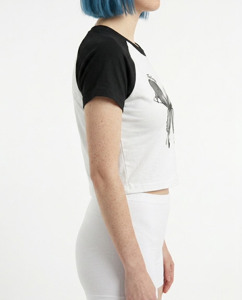 Ethereal Melancholy Crop Top
