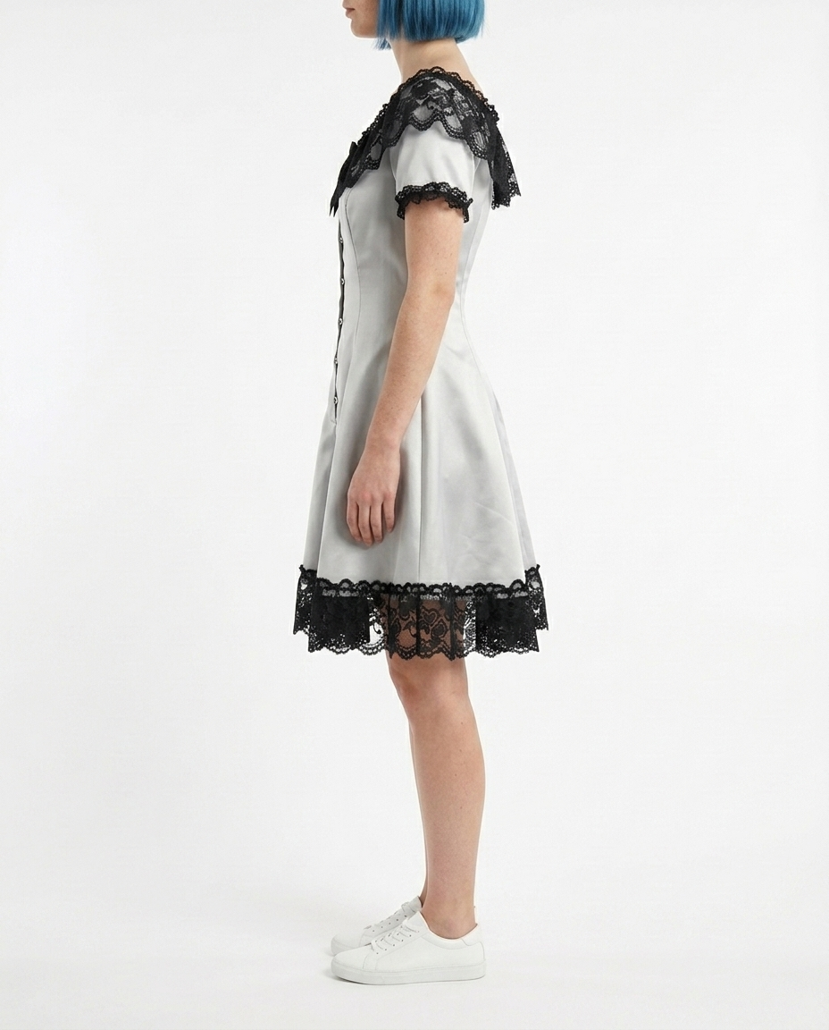 Porcelain Snare Dress
