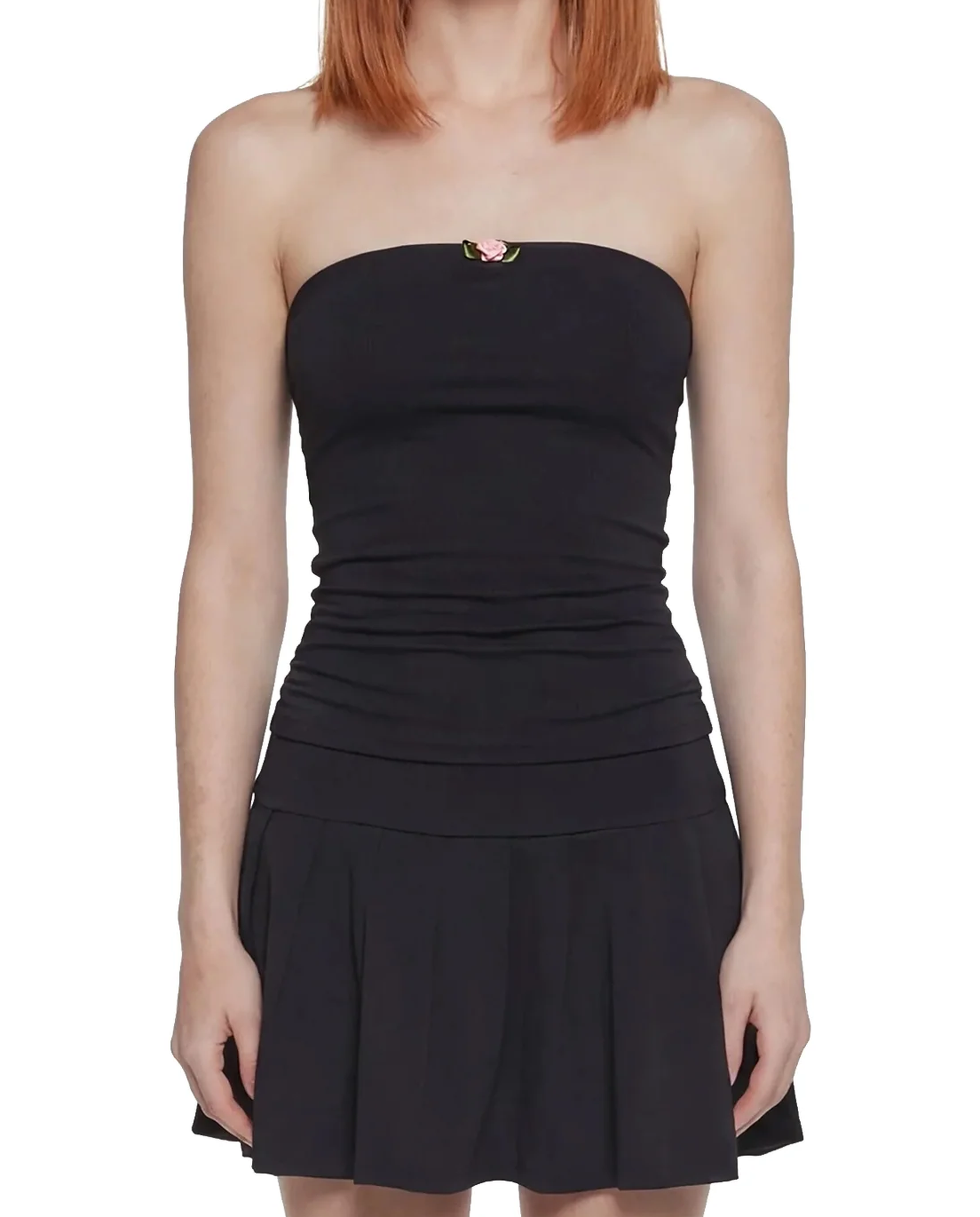 Onyx Flare Elbise - 1