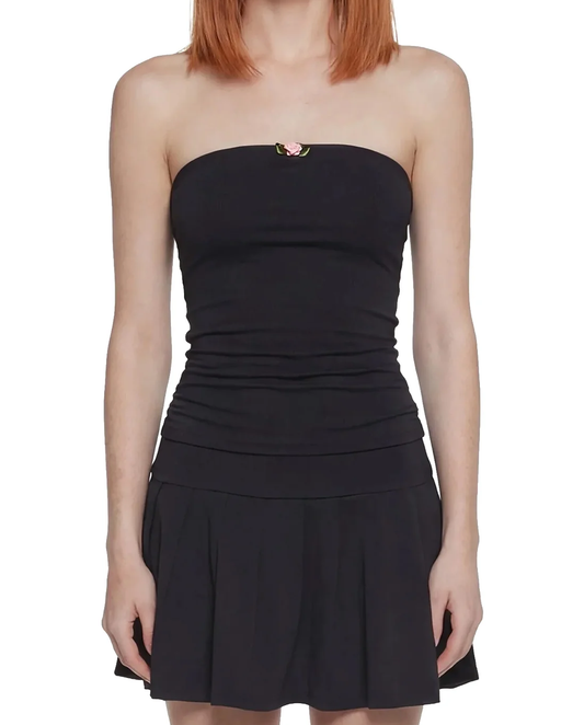Onyx Flare Elbise - 1