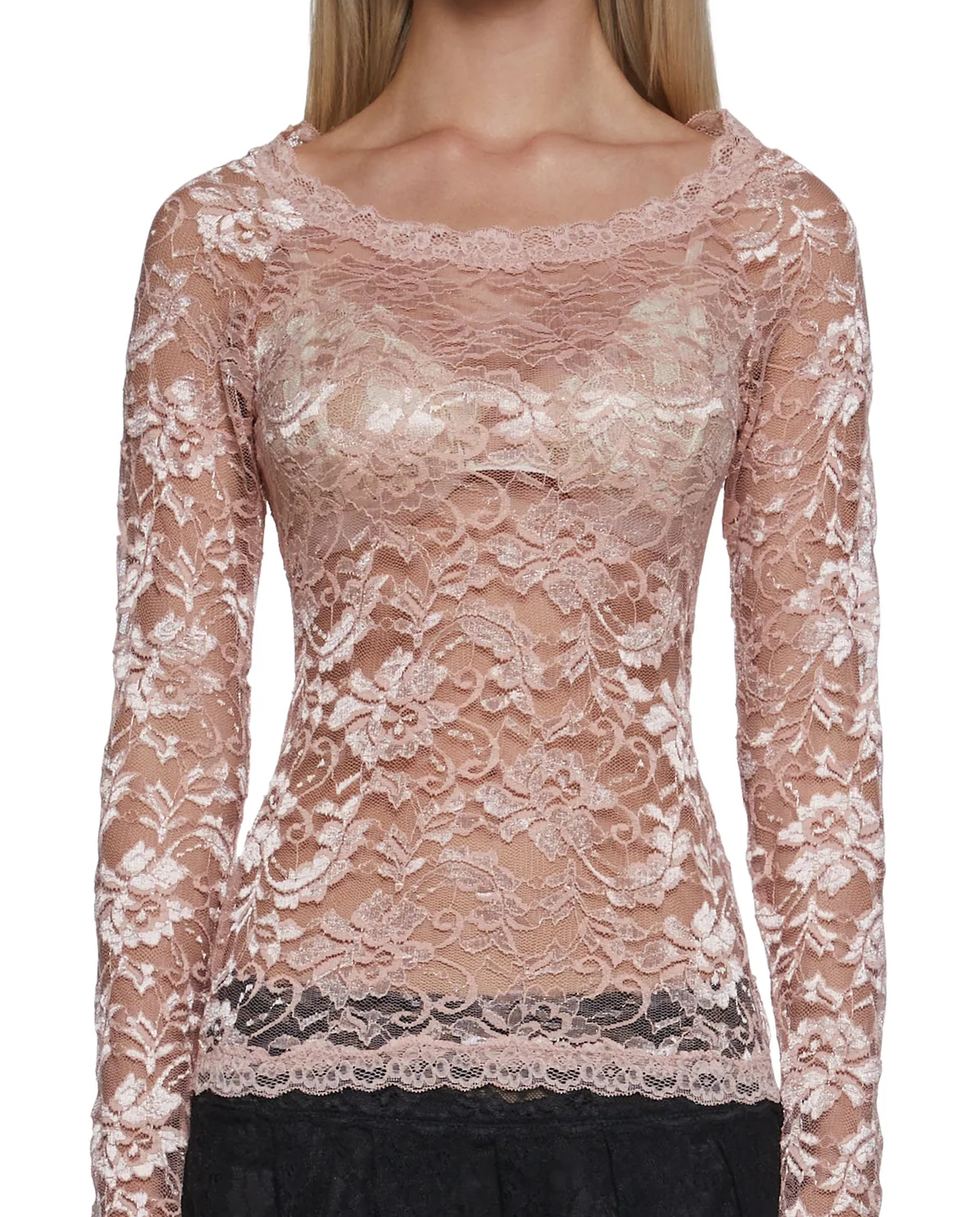 Rosewater Lace Top - 1