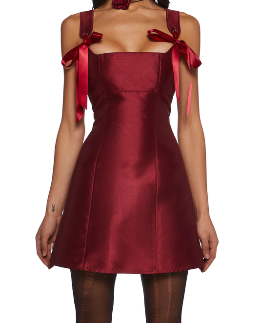 Scarlet Bow Elbise - 1