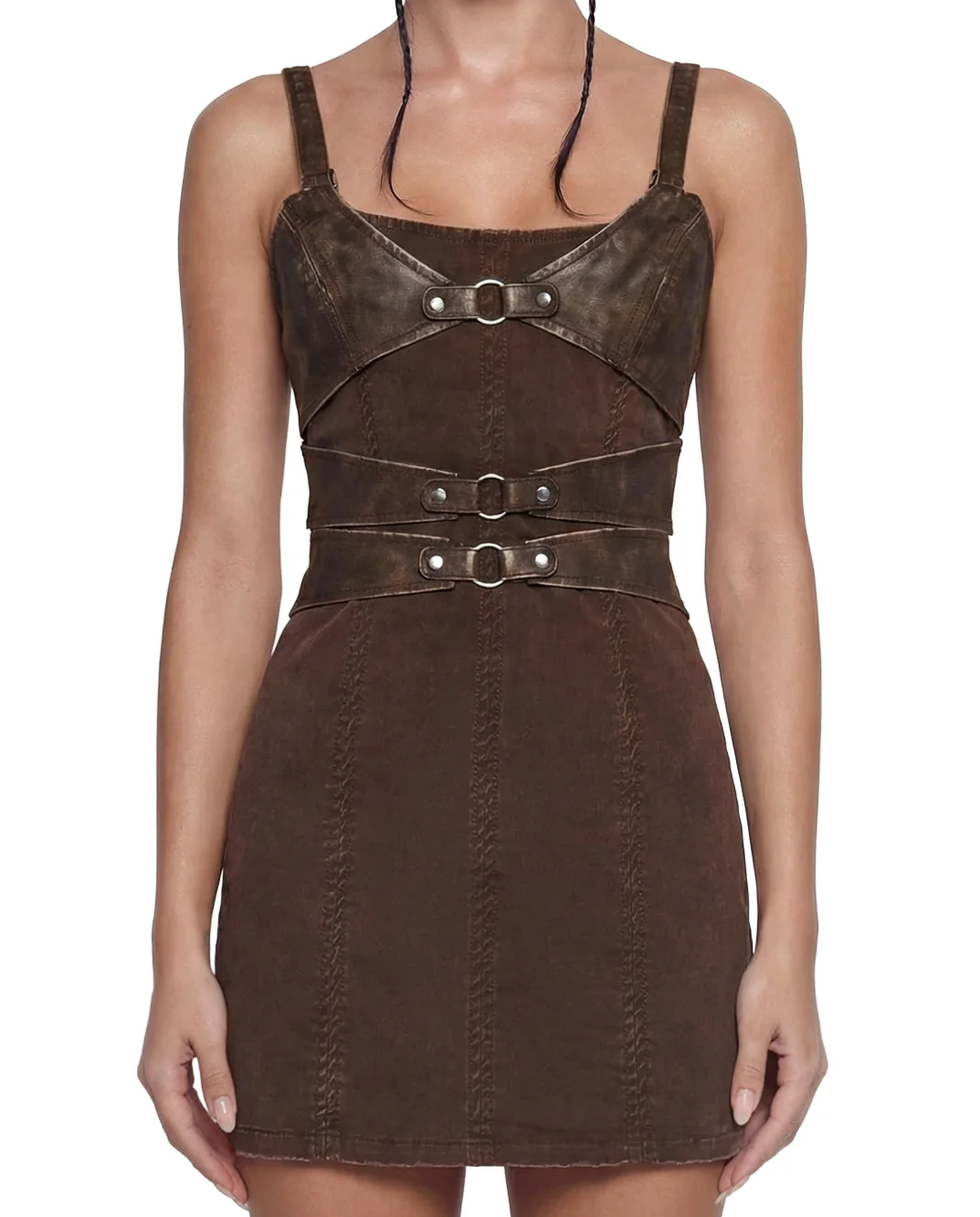 Cocoa Corset Elbise - 1