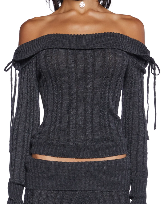 Storm Bardot Top - 1
