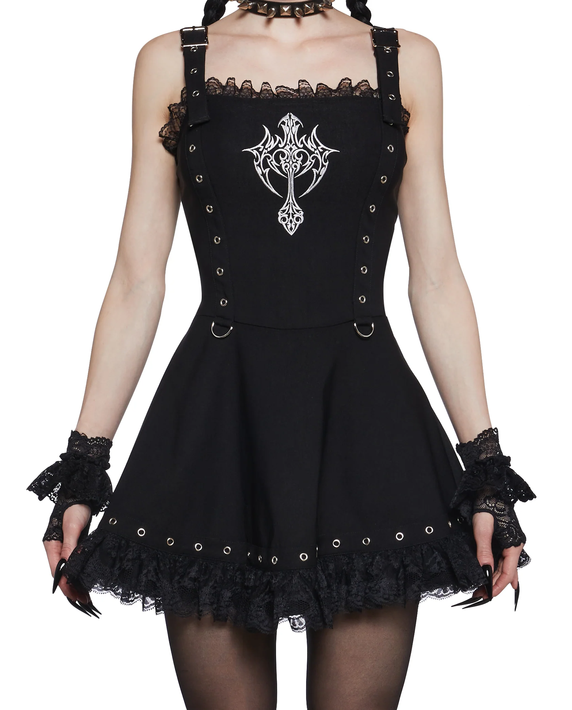 Crucifix Doll Elbise - 1