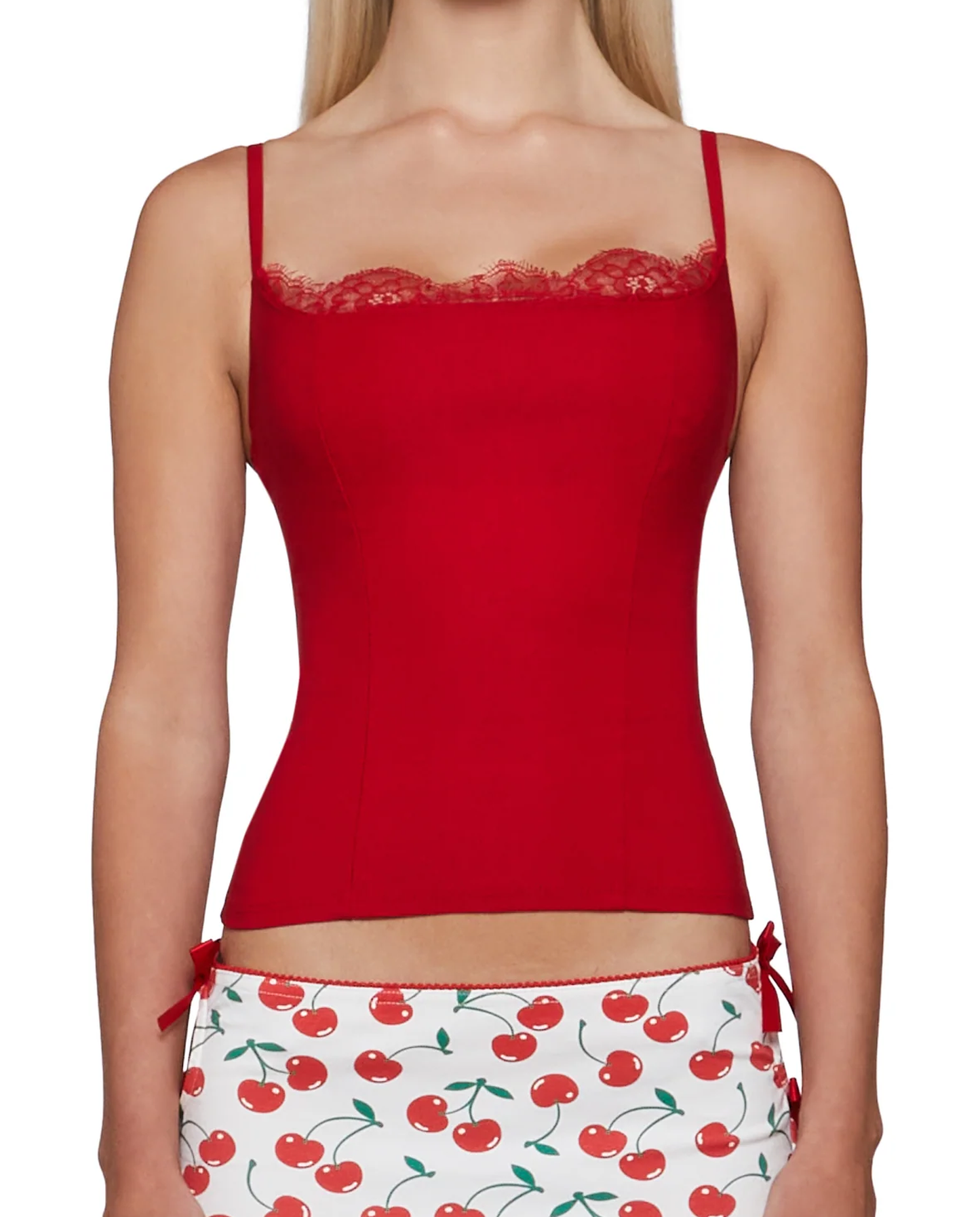 Cherry Strap Top - 1