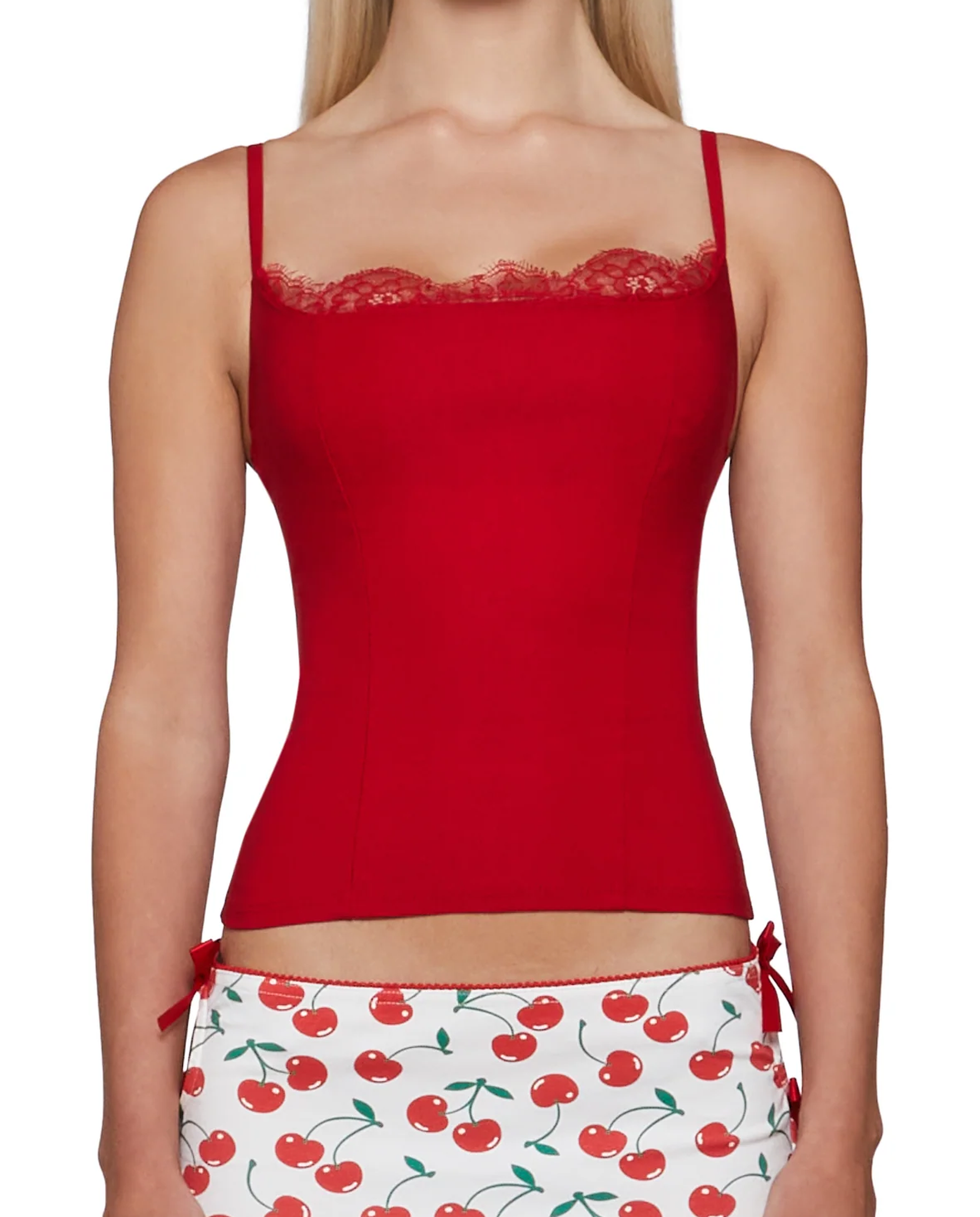 Cherry Strap Top - 1