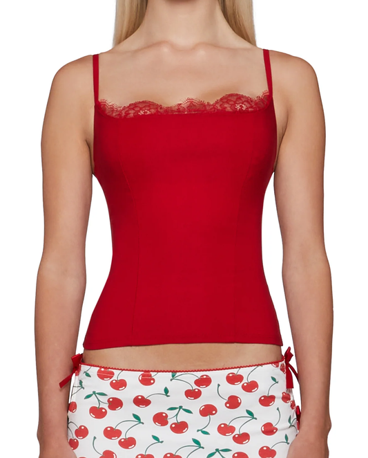 Cherry Strap Top - 1