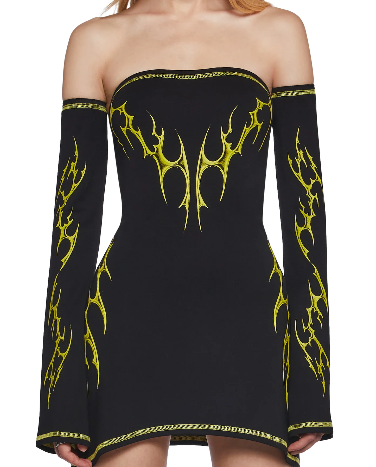 Toxic Flame Elbise - 1