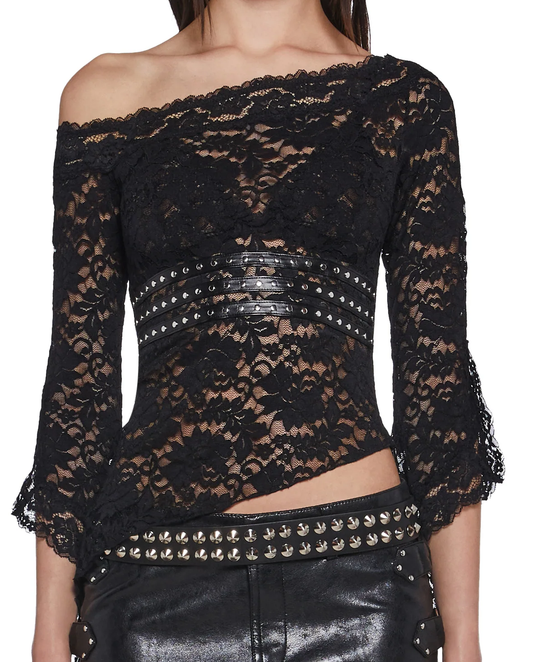 Shadow Lace Top - 1