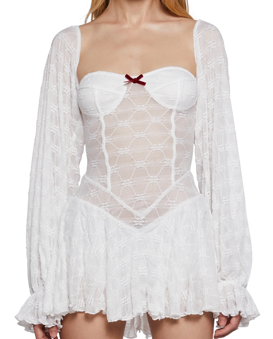 Ivory Hymn Elbise - 1