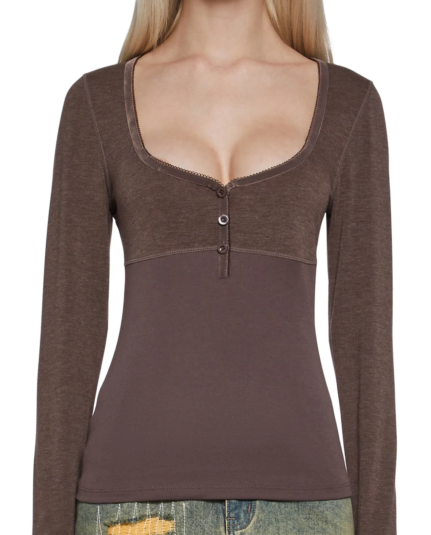 Cocoa Scoop Top - 1
