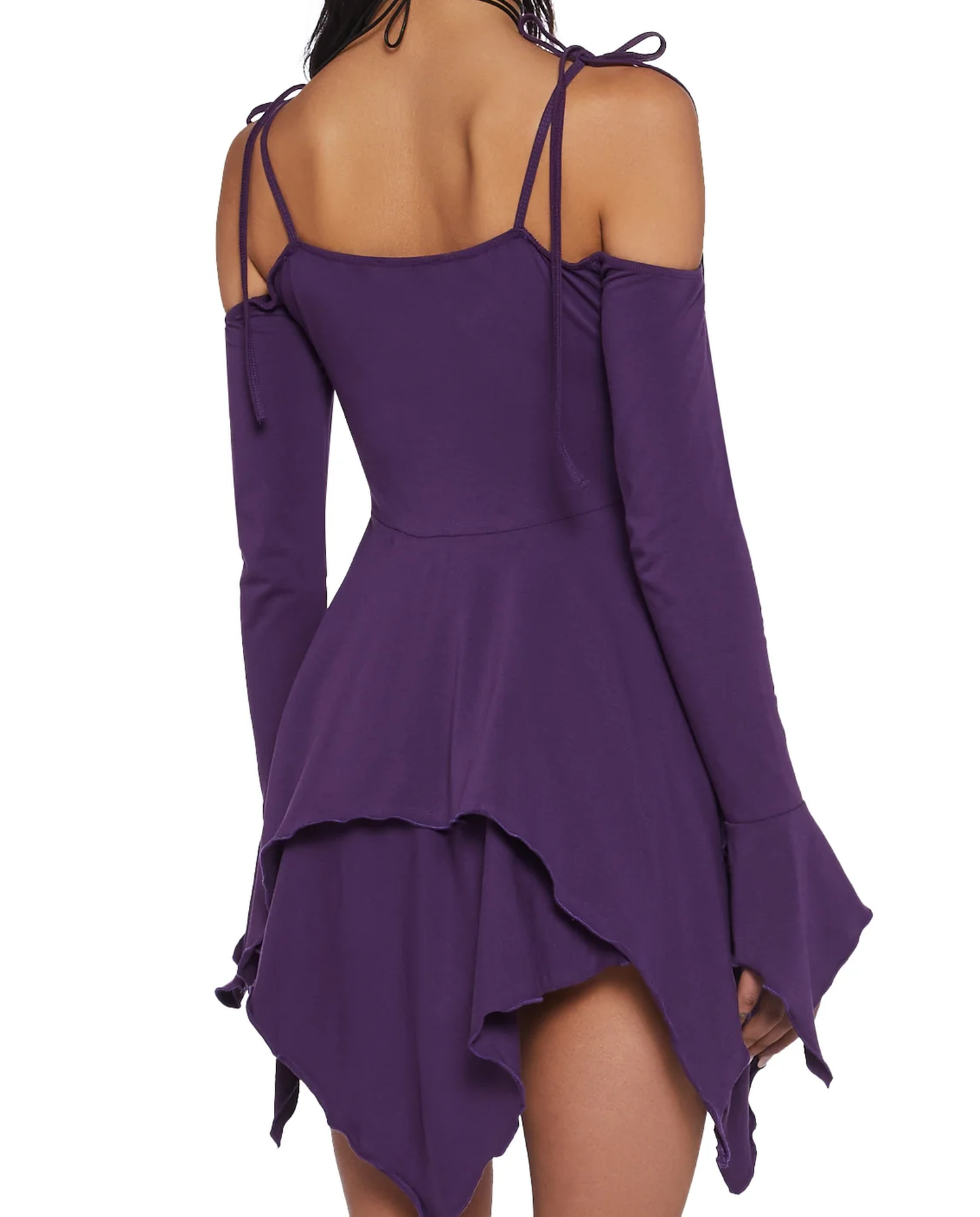 Amethyst Hex Elbise - 2