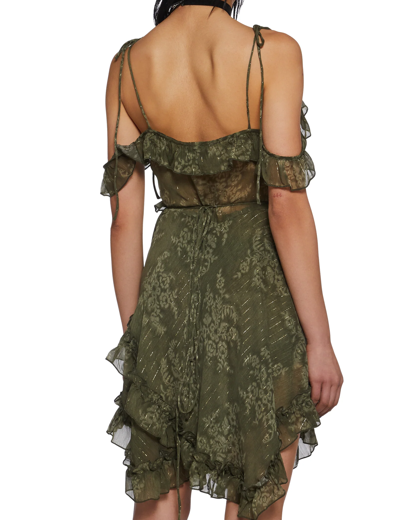 Sage Wrap Elbise - 2
