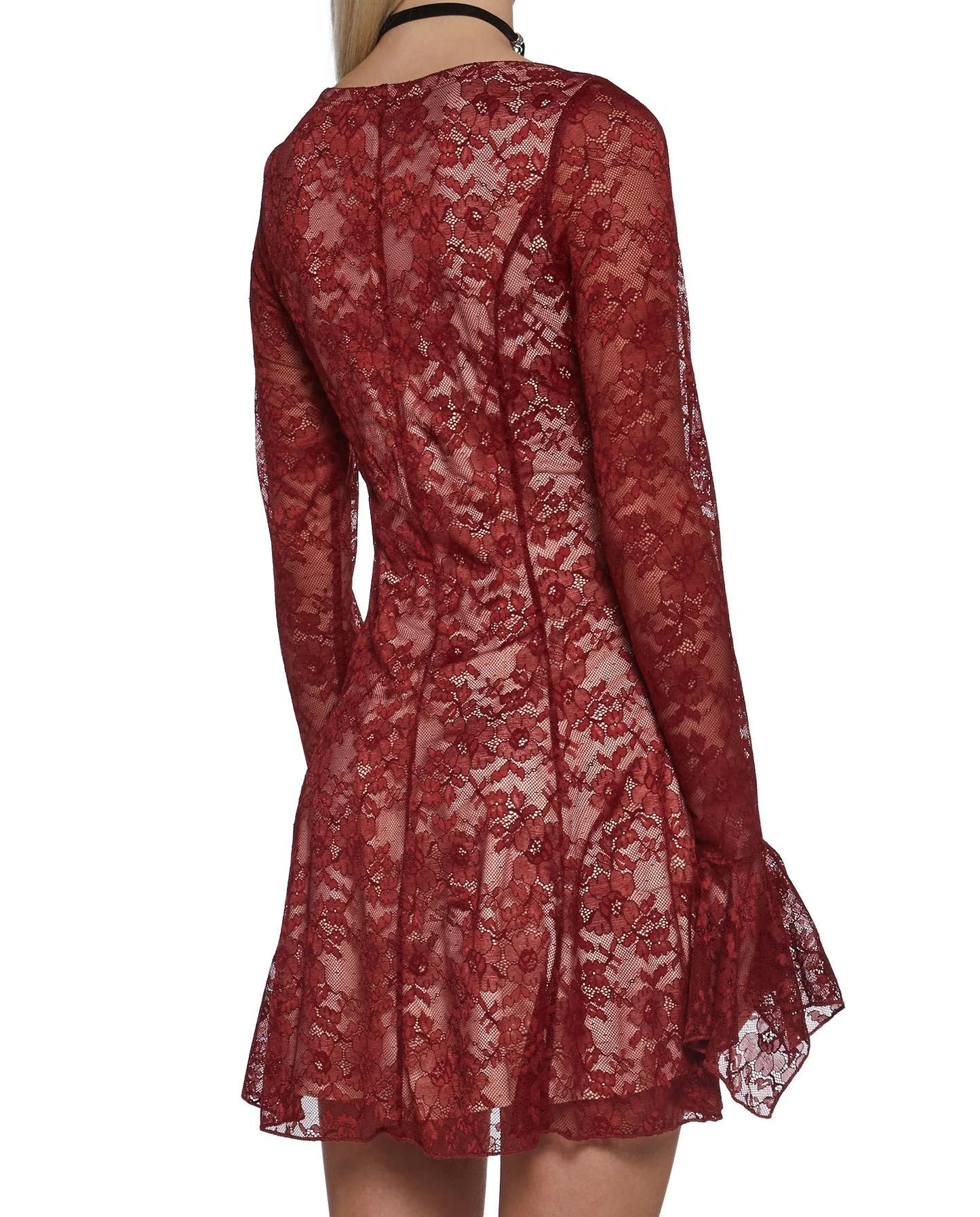 Scarlet Lace Elbise - 2