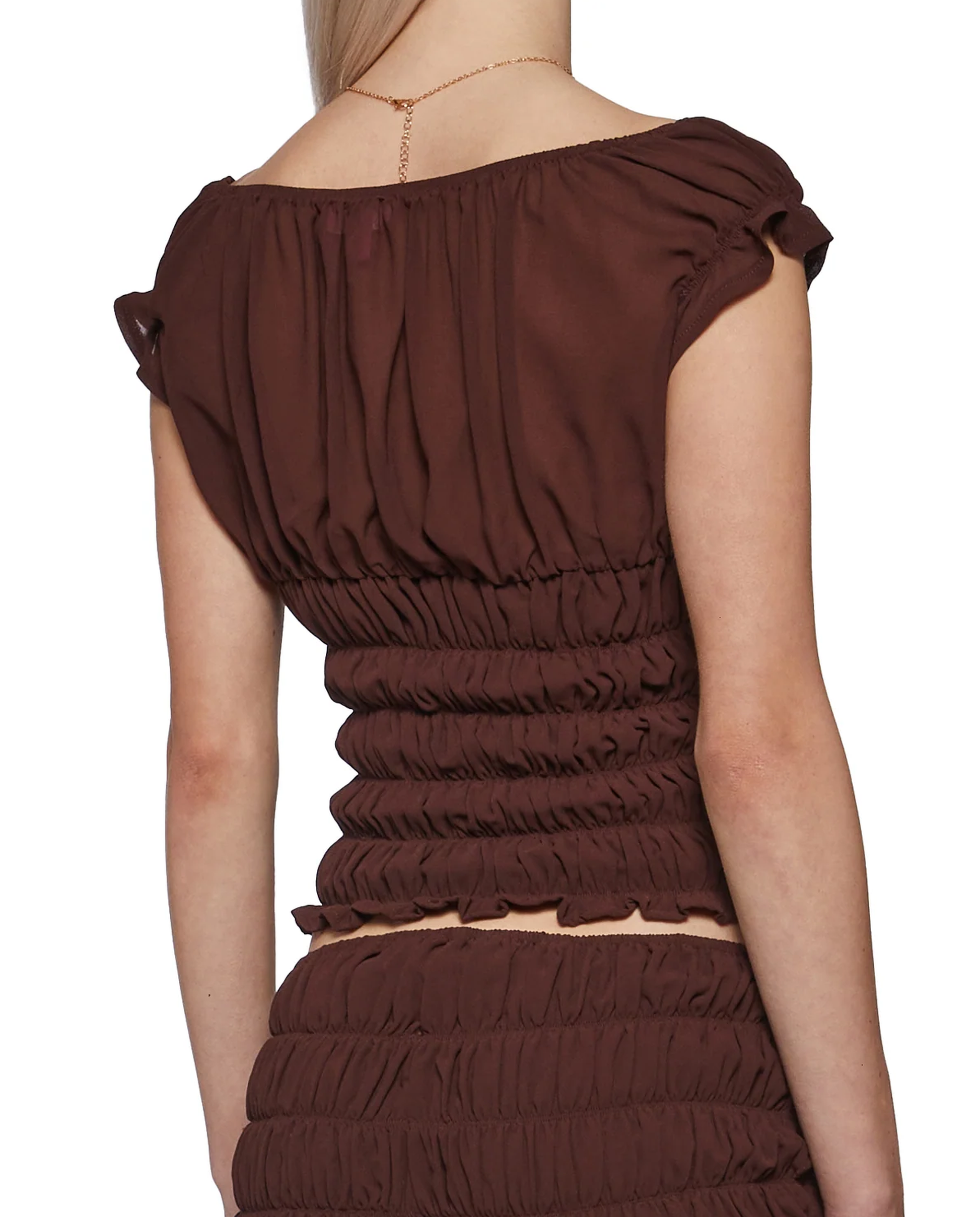 Mocha Tie Top - 2