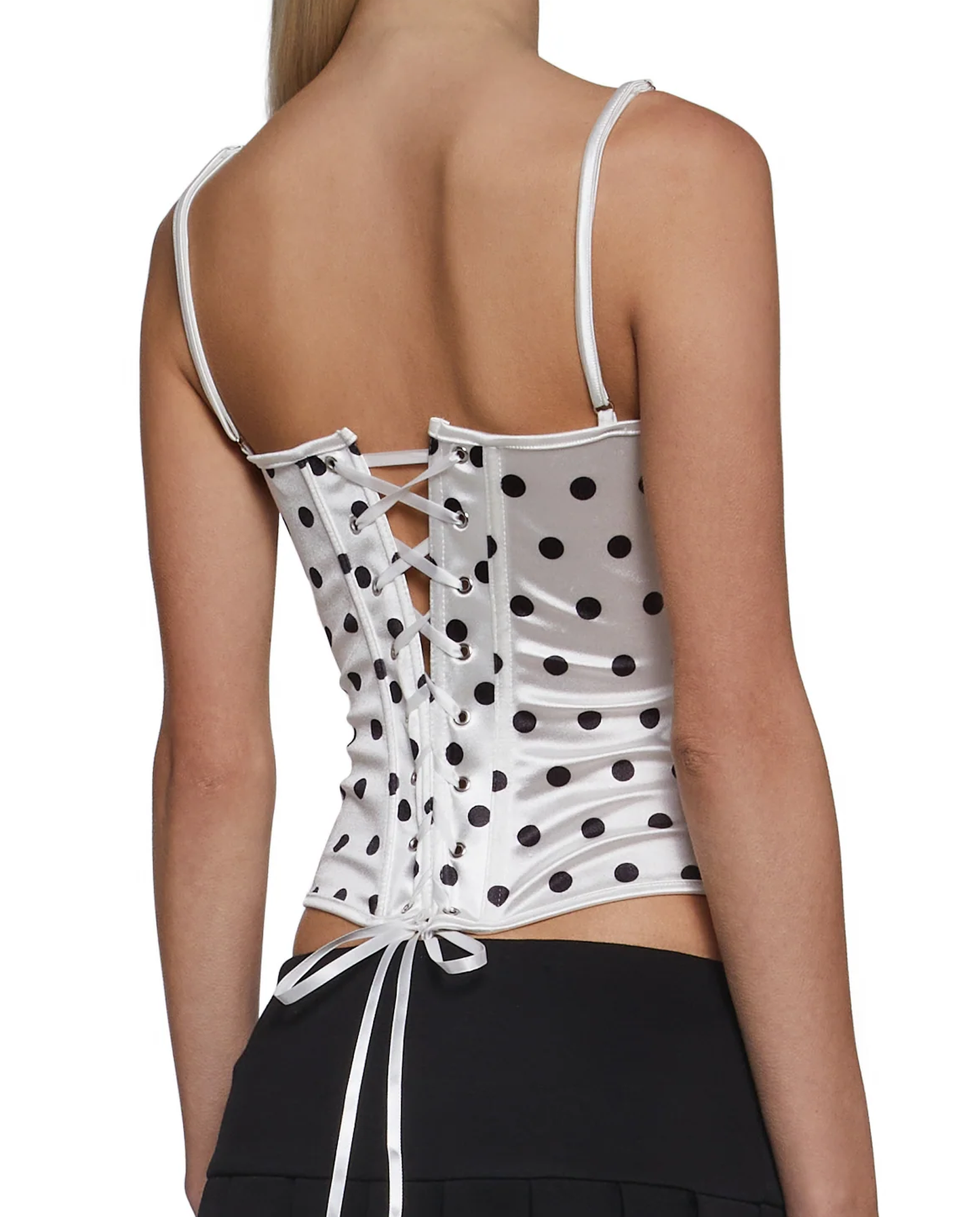 Polka Bustier Top - 2