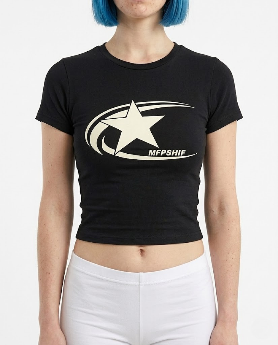 Chrome Velocity Crop Top