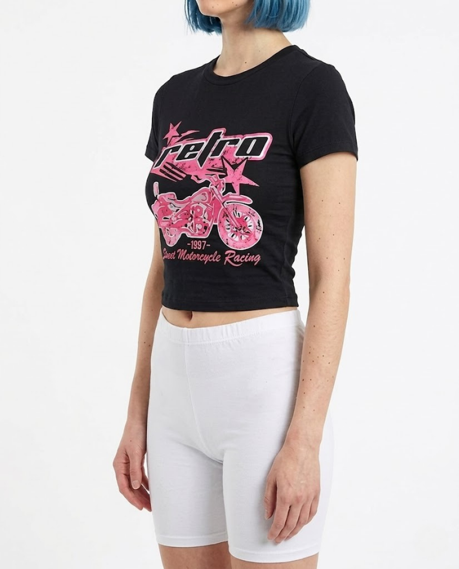 Redline Throttle Crop Top