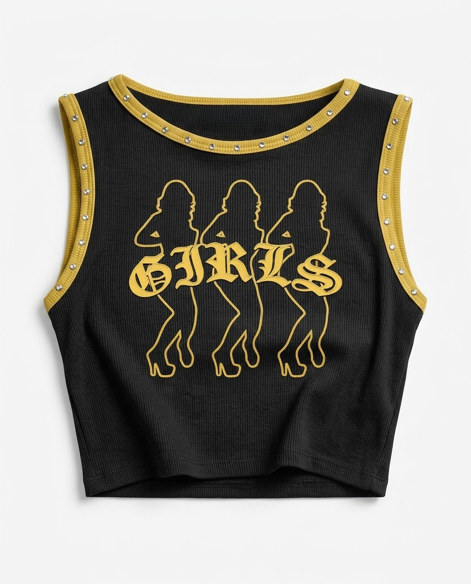 Vegas Showgirl Crop Top